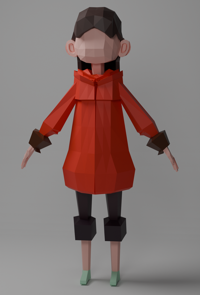 Image for Low Poly Lady